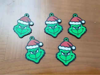 Grinch Keychain