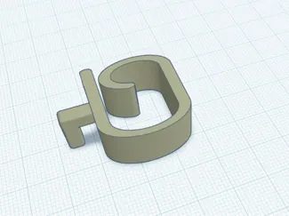 Skadis USB cable holder