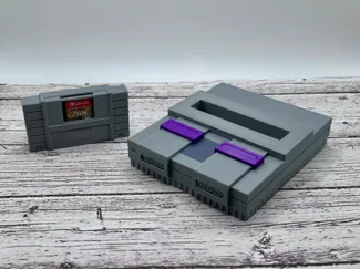 Retro SNES Style Switch Game Stand