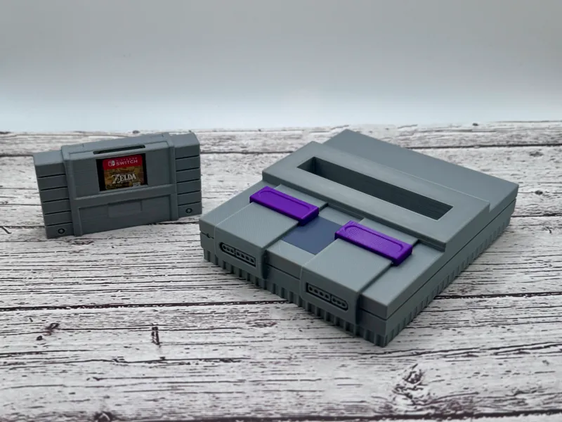 Retro SNES Style Switch Game Stand
