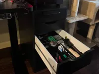 Plaque de base Gridfinity aimantée pour IKEA Alex — photo 2