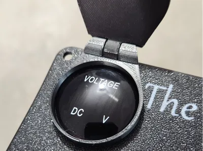 Voltmeter cover