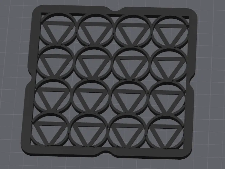 Vase Mode Miniatures Storage Box with lid