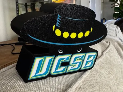 UCSB Gaucho Lightbox