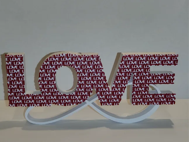 Love Sign Prägung