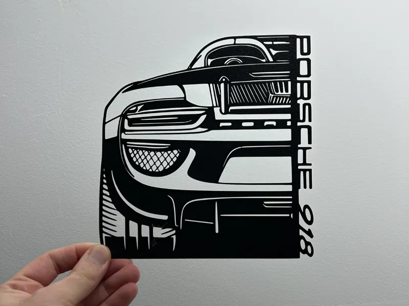PORSCHE 918 SPYDER no ams - wallart