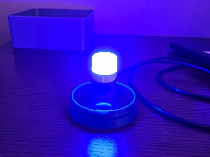 USB Dock LED Lamp Base Compatible