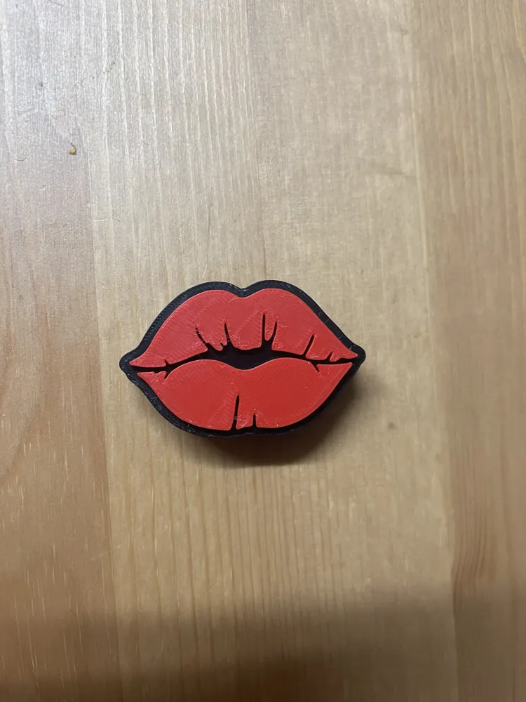 Lips Stanley Straw Topper - Free 3D Print Model - MakerWorld