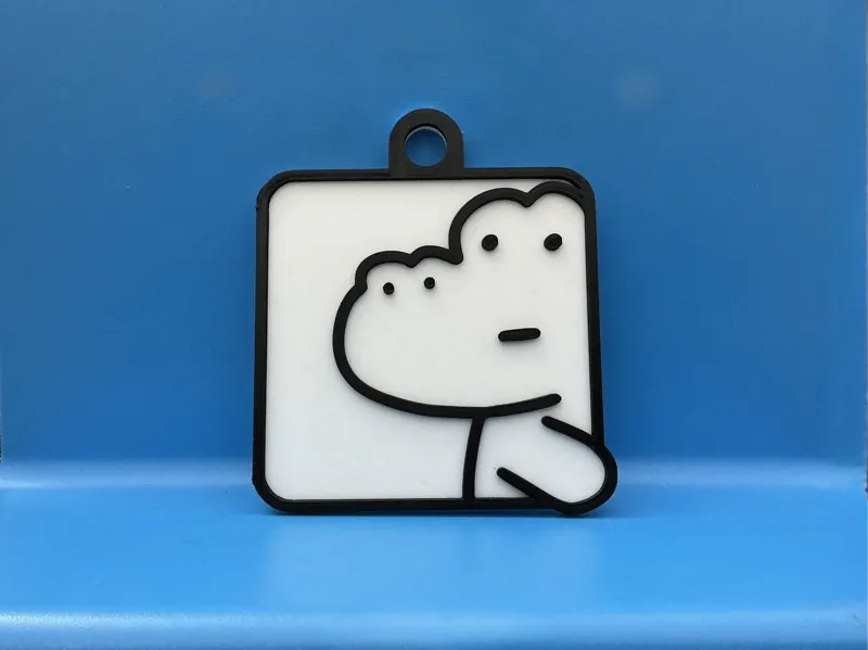 Mini Frames - Doubtful Crocodile
