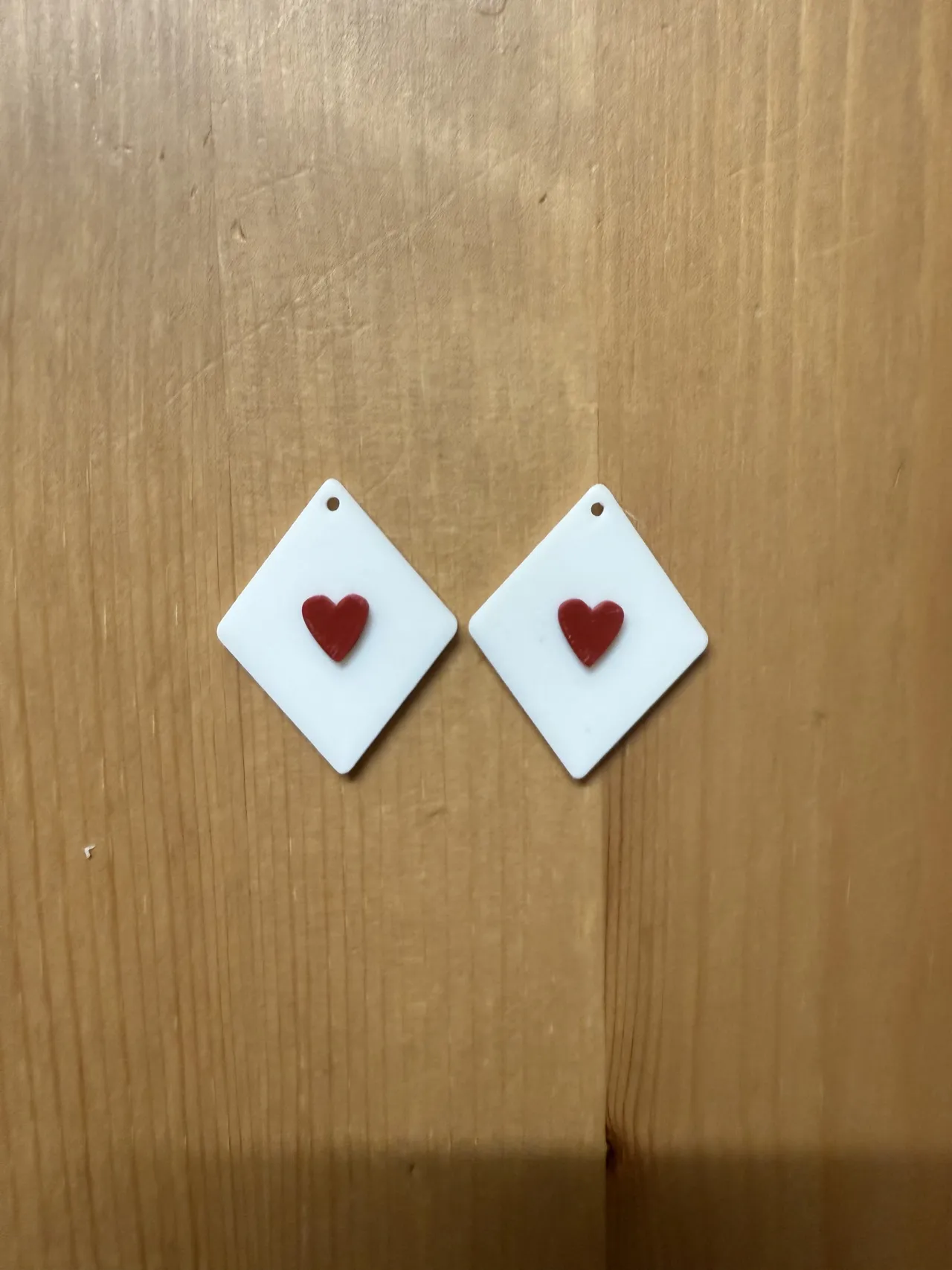 Heart Of Dimond's Earrings view 2