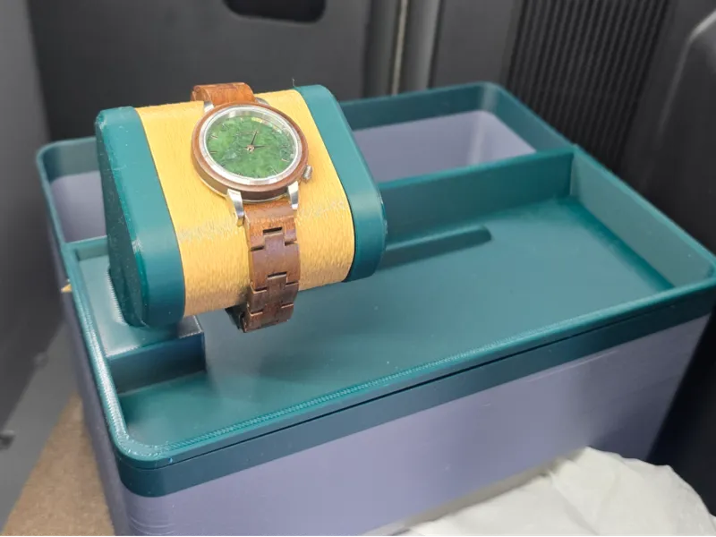 Beside Organiser w/ Watch Stand
