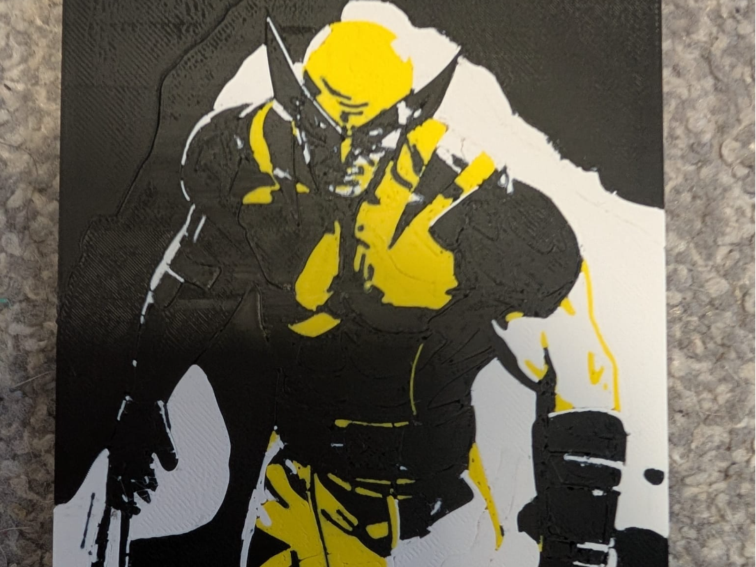 Wolverine Wall Art Plaque