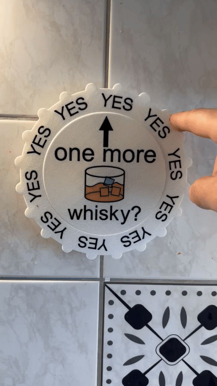 whisky/whiskey/bourbon wheel spinner