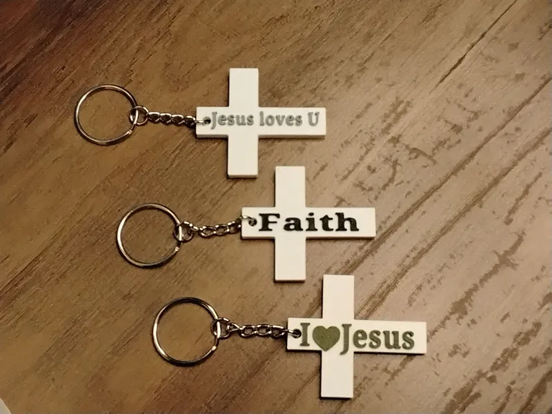Cross Keychains