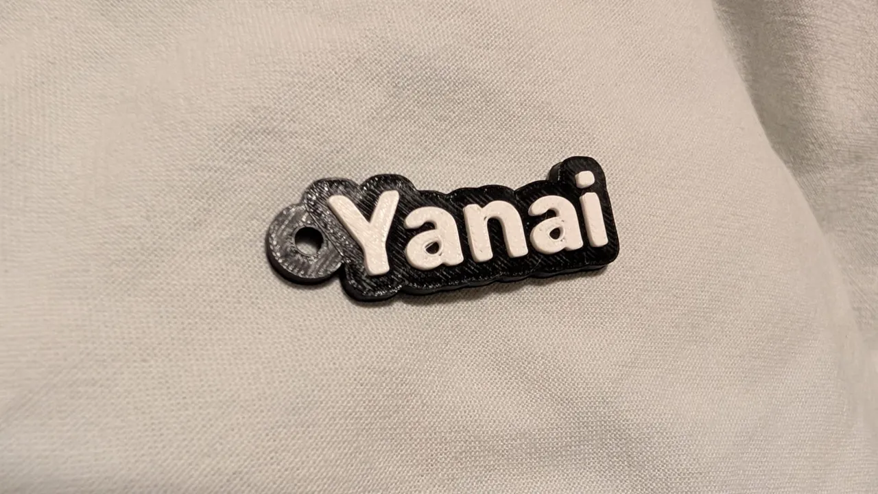 Custom Name Keychain Generator v2 view 3