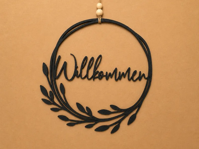 Willkommenskranz Lorbeer