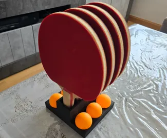 Compact Ping Pong Table Tennis Spool Holder 1.0