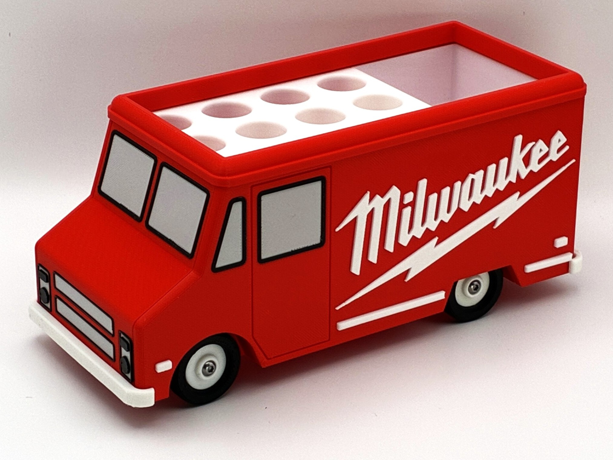Miniatura 3 do modelo 3D 25+ Desk Truck collection toolbox holder organizer