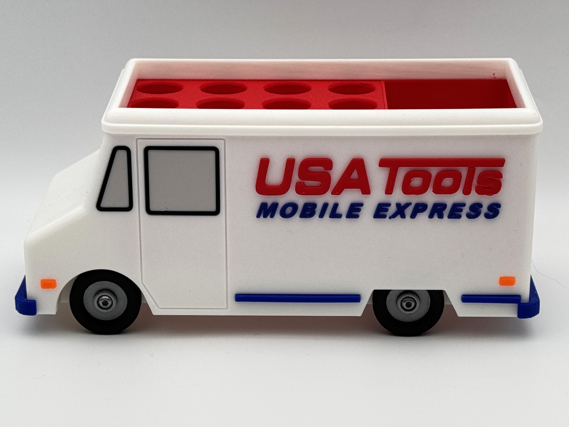 Miniatura 24 do modelo 3D 25+ Desk Truck collection toolbox holder organizer