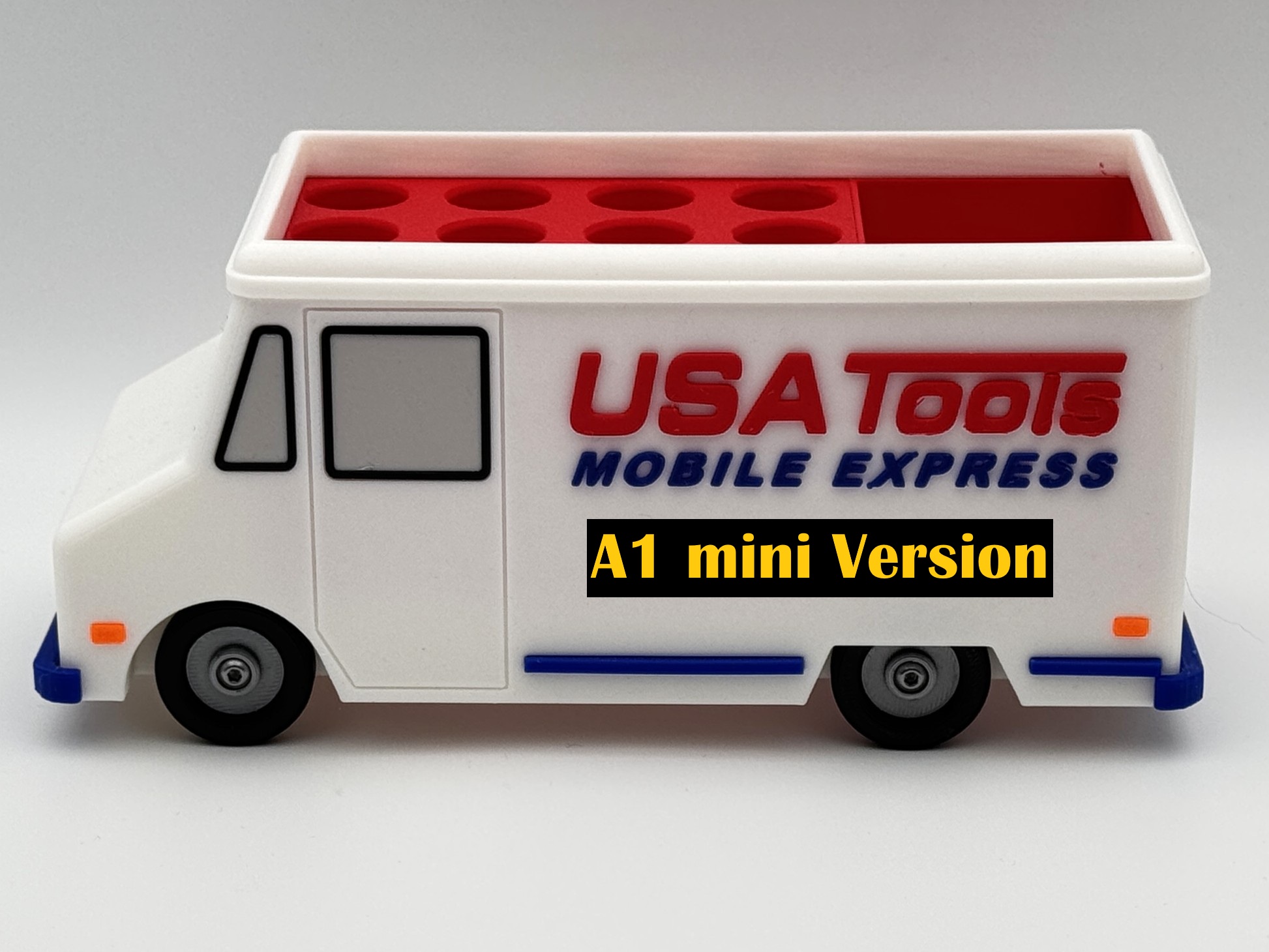 Miniatura 25 do modelo 3D 25+ Desk Truck collection toolbox holder organizer