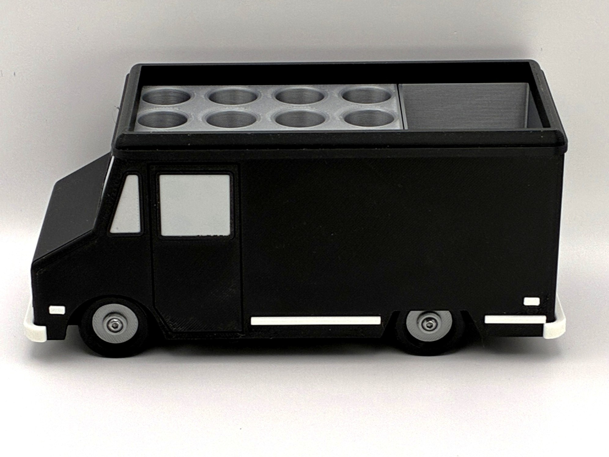 Miniatura 5 do modelo 3D 25+ Desk Truck collection toolbox holder organizer