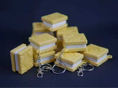 Custard Cream Clicker – Satisfying Fidget Toy
