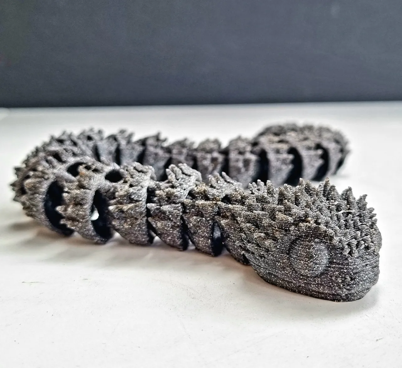 Flexible Articulated Dragon Snake Baby and Adult view 4