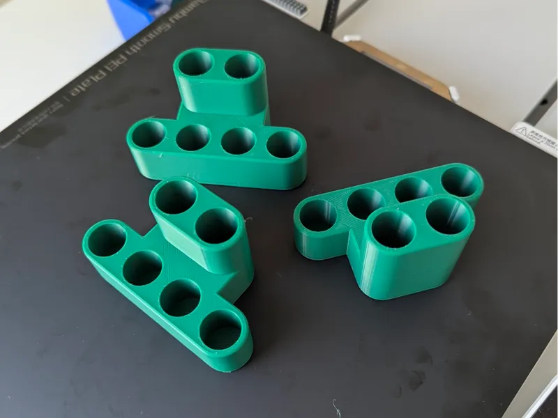 Parametric Stepped Tube / Vial Rack (T-Shape)