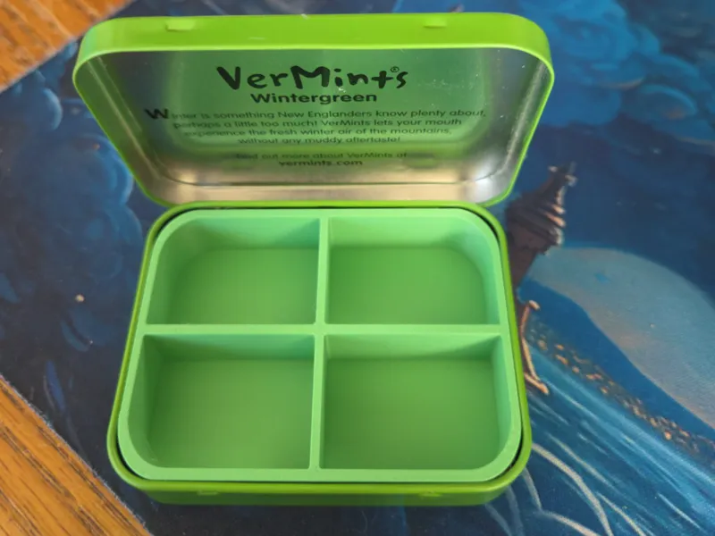 VerMints Container Insert.