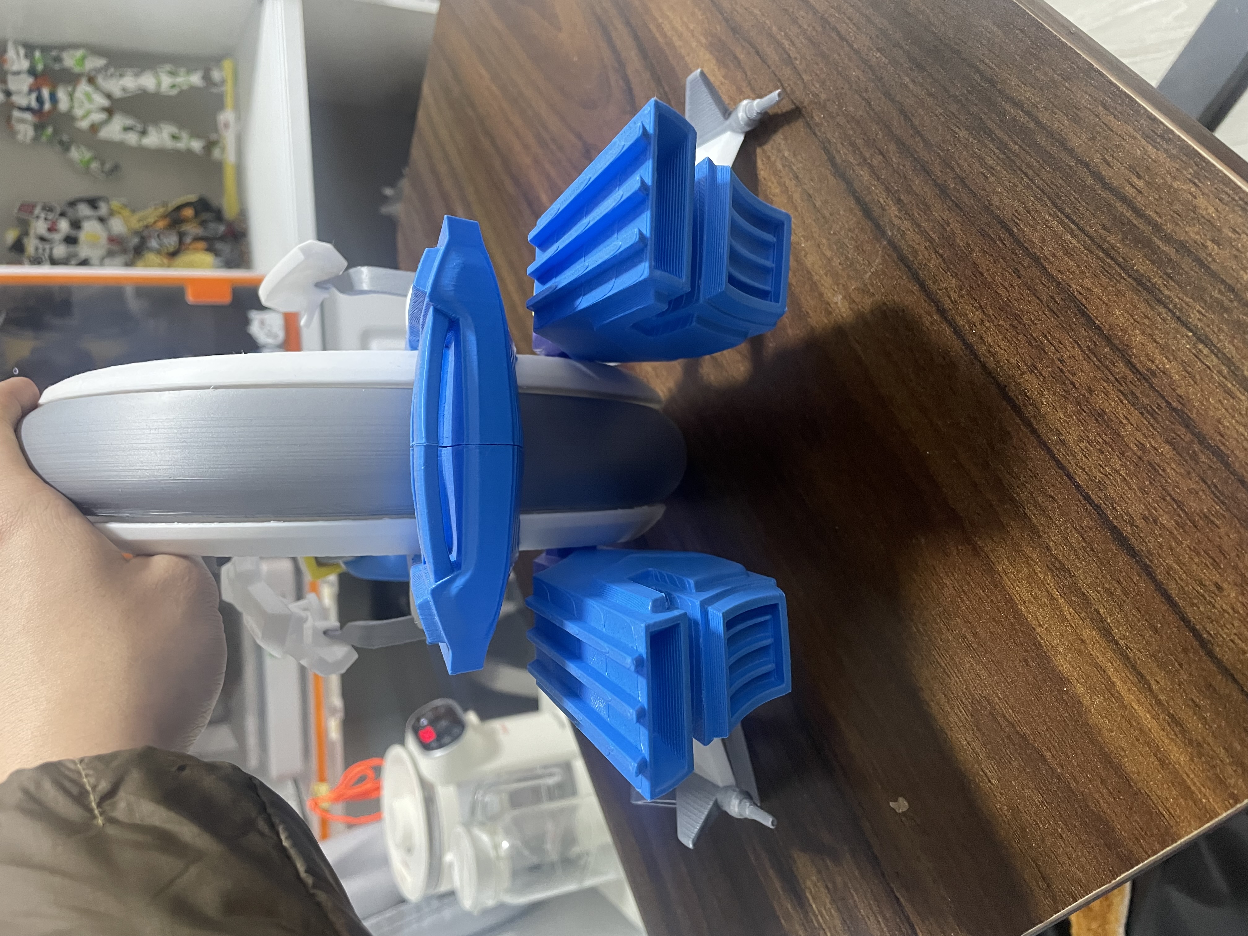 Miniatura 4 do modelo 3D 游戏王5DS 杰克.阿特拉斯专属d轮  幸运之轮  WRGP大赛版