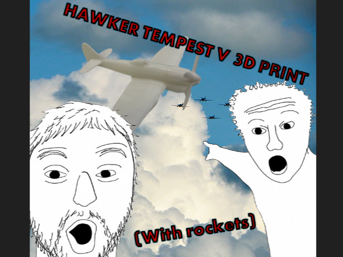Hawker Tempest V (with rockets)