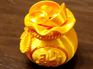 Pocket of Gold - Lucky Charm New Year PLA Silk+