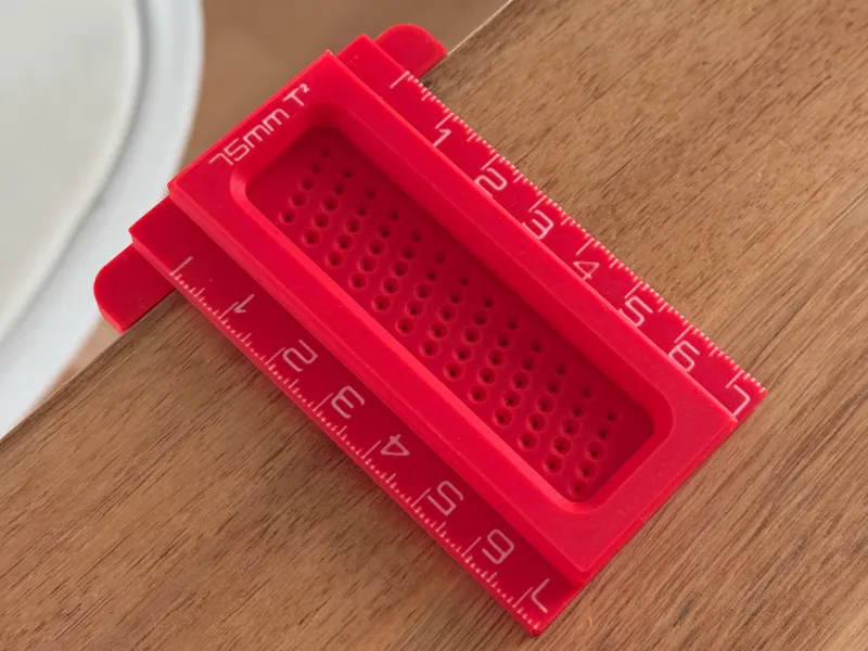 Pocket T-Square 75mm - Red Series