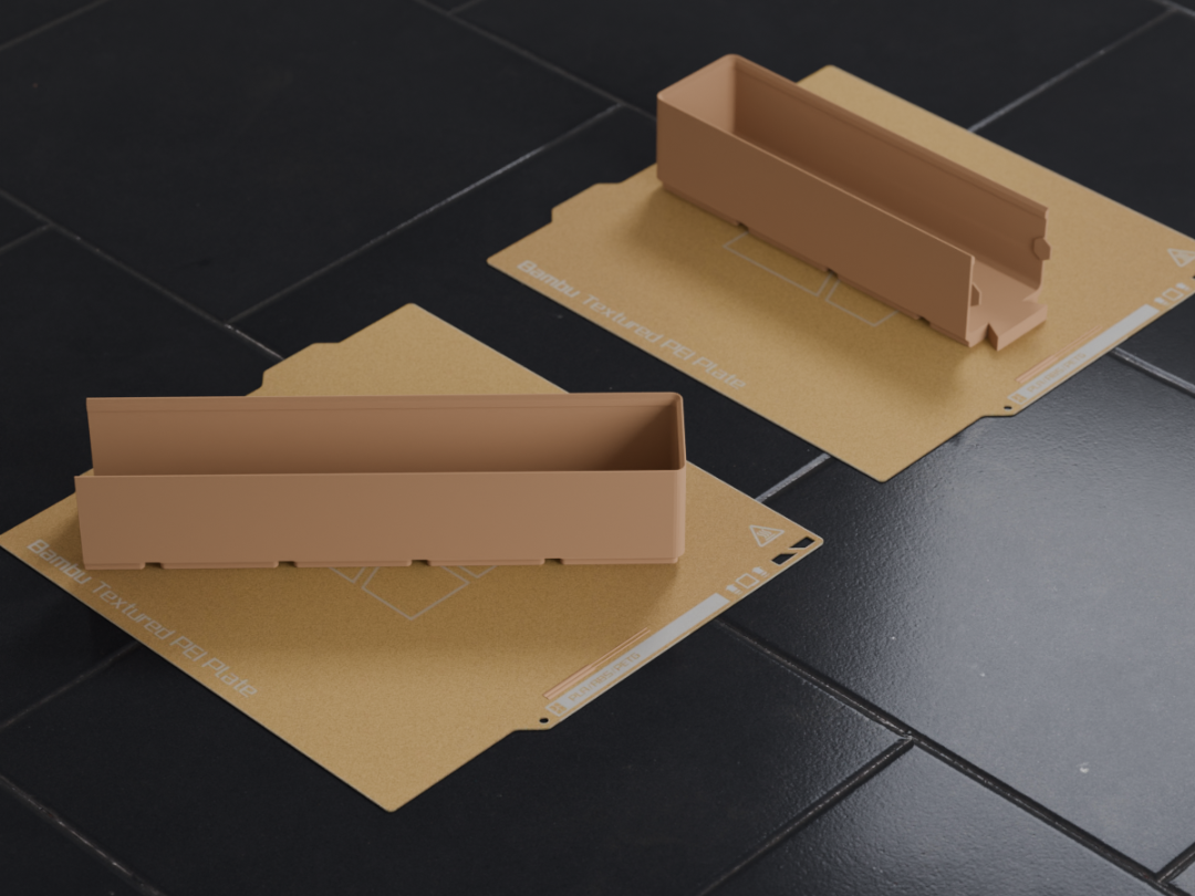 Gridfinity 8x1 Bin (5U) A1 Mini Dovetail Split Fit