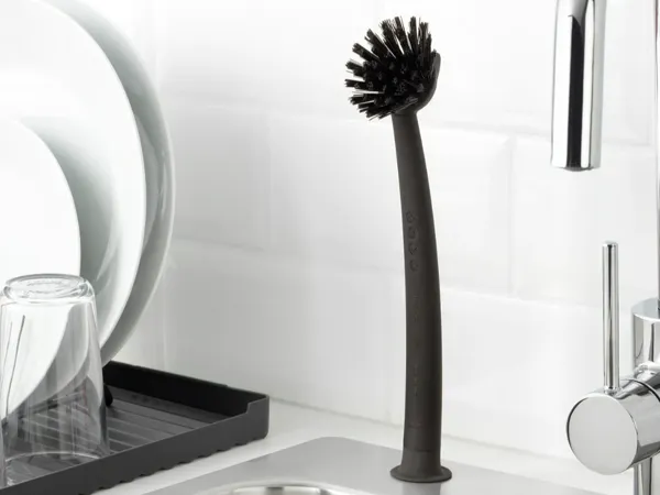 Support mural brosse Ikea RINNIG