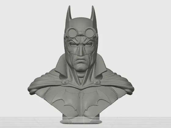 Steampunk Batman Bust