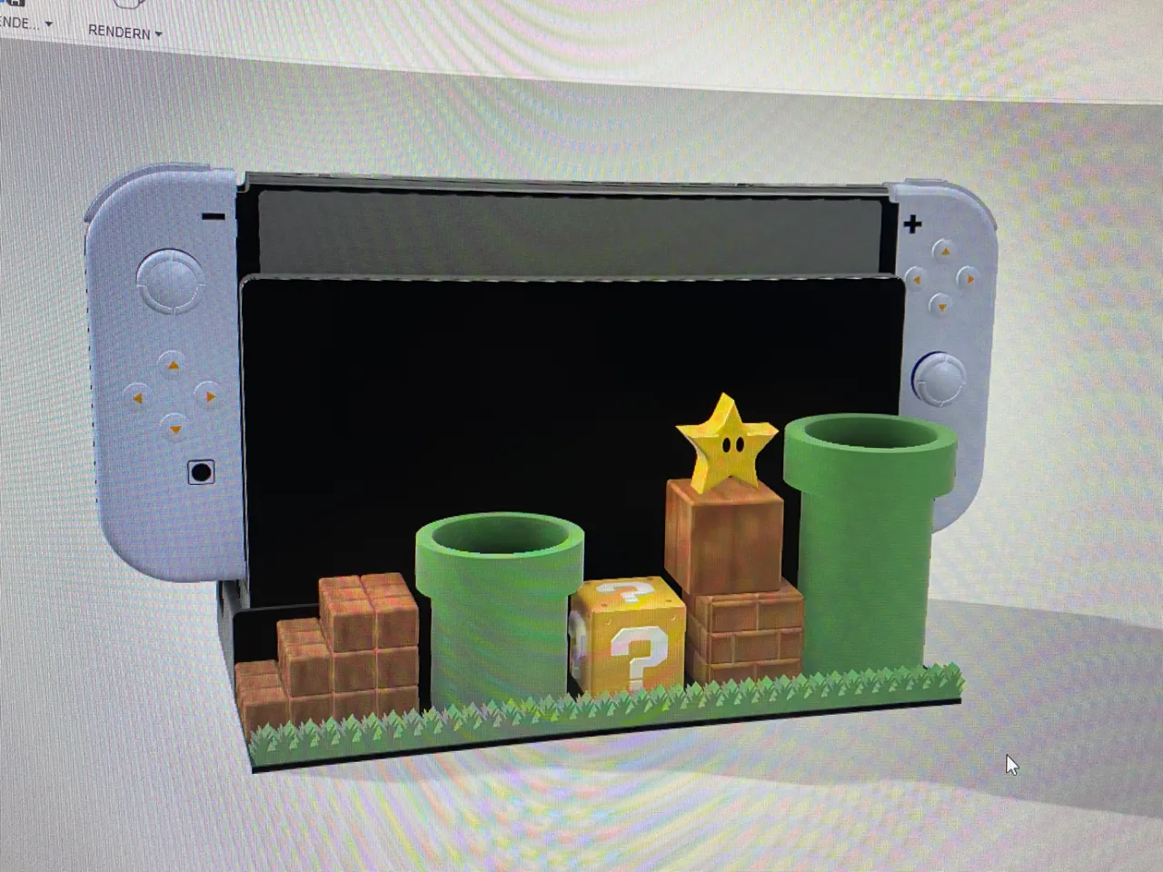 Nintendo Switch Docking Station Super Mario view 2