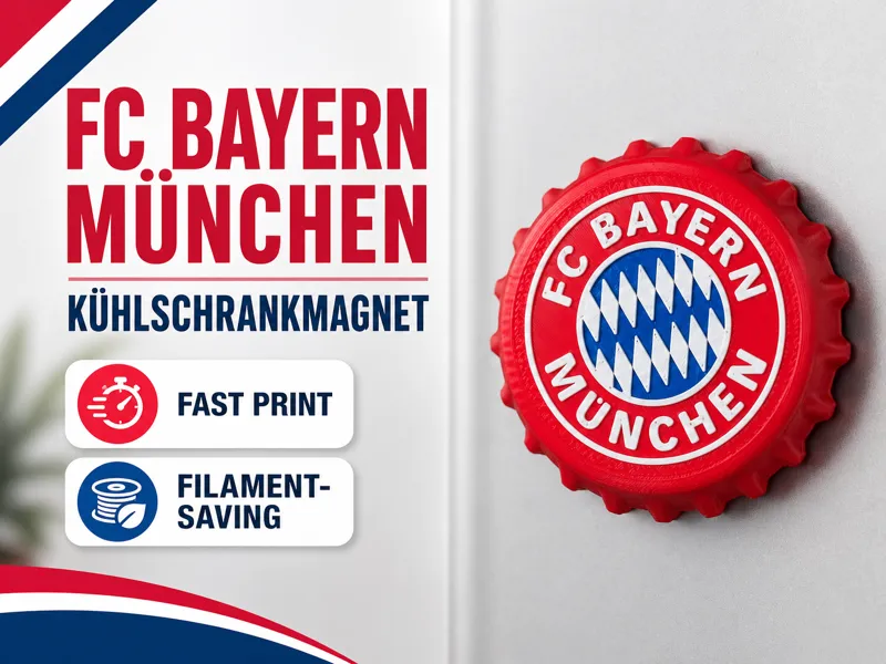 FC Bayern München Kühlschrankmagnet