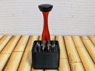 Gridfinity Vertical DSPIAE Hand Drill & drill bit