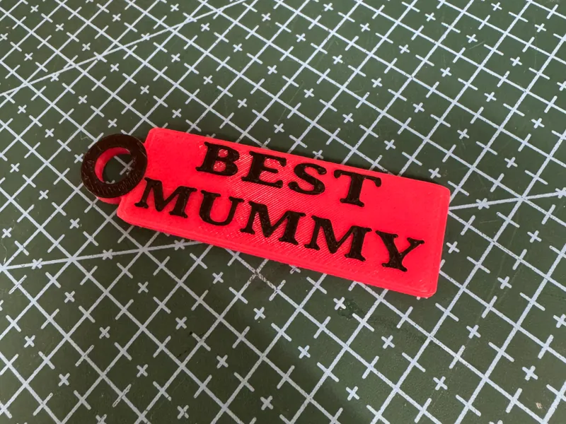 Best Mummy Key Chain