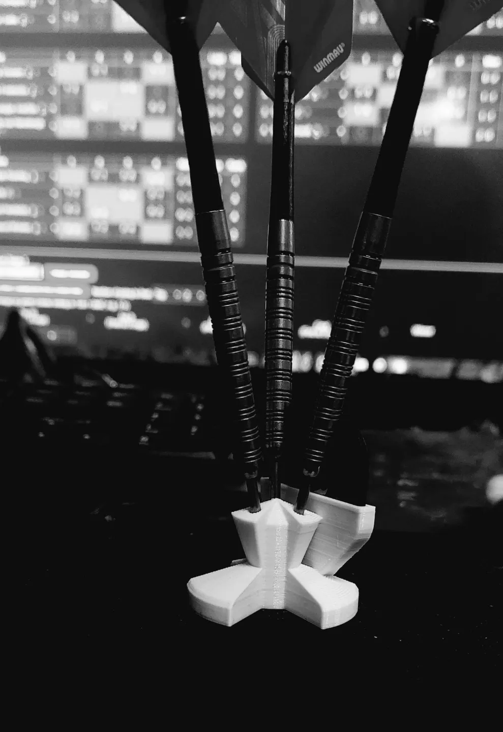 Darts + flight holder for 1 set by userfromhell666 MakerWorld