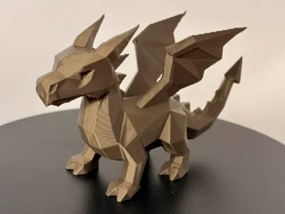 Low poly Dragon