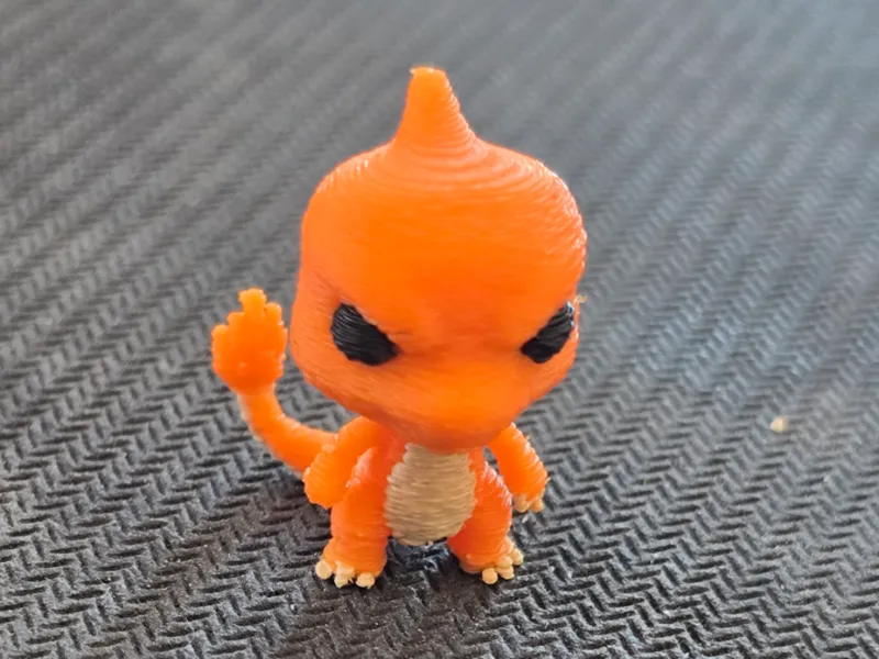 Charmeleon Funko Pop Style Fan Art — Multi-Color