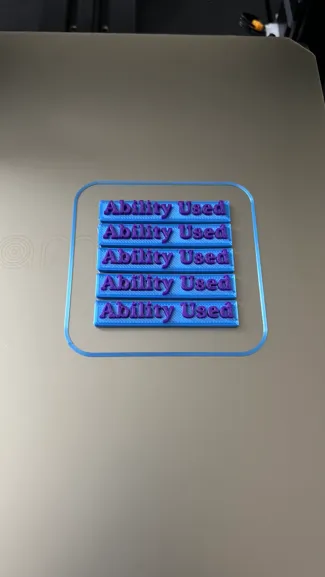Ability Used Token