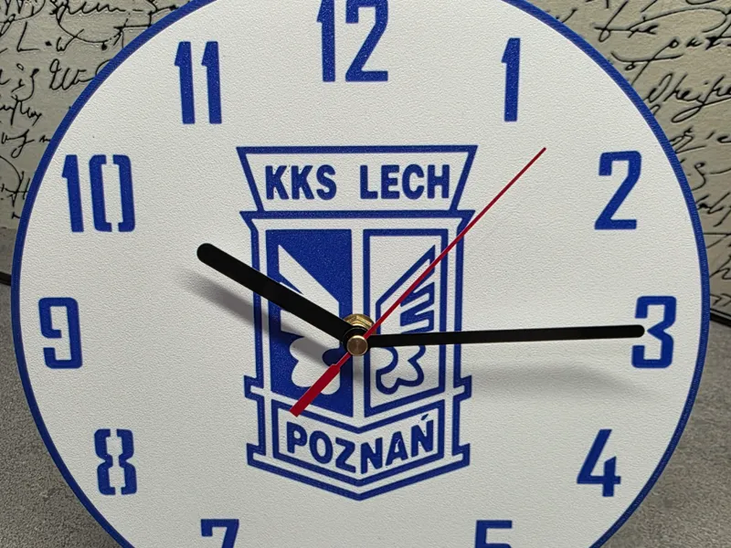 Lech Poznań clock