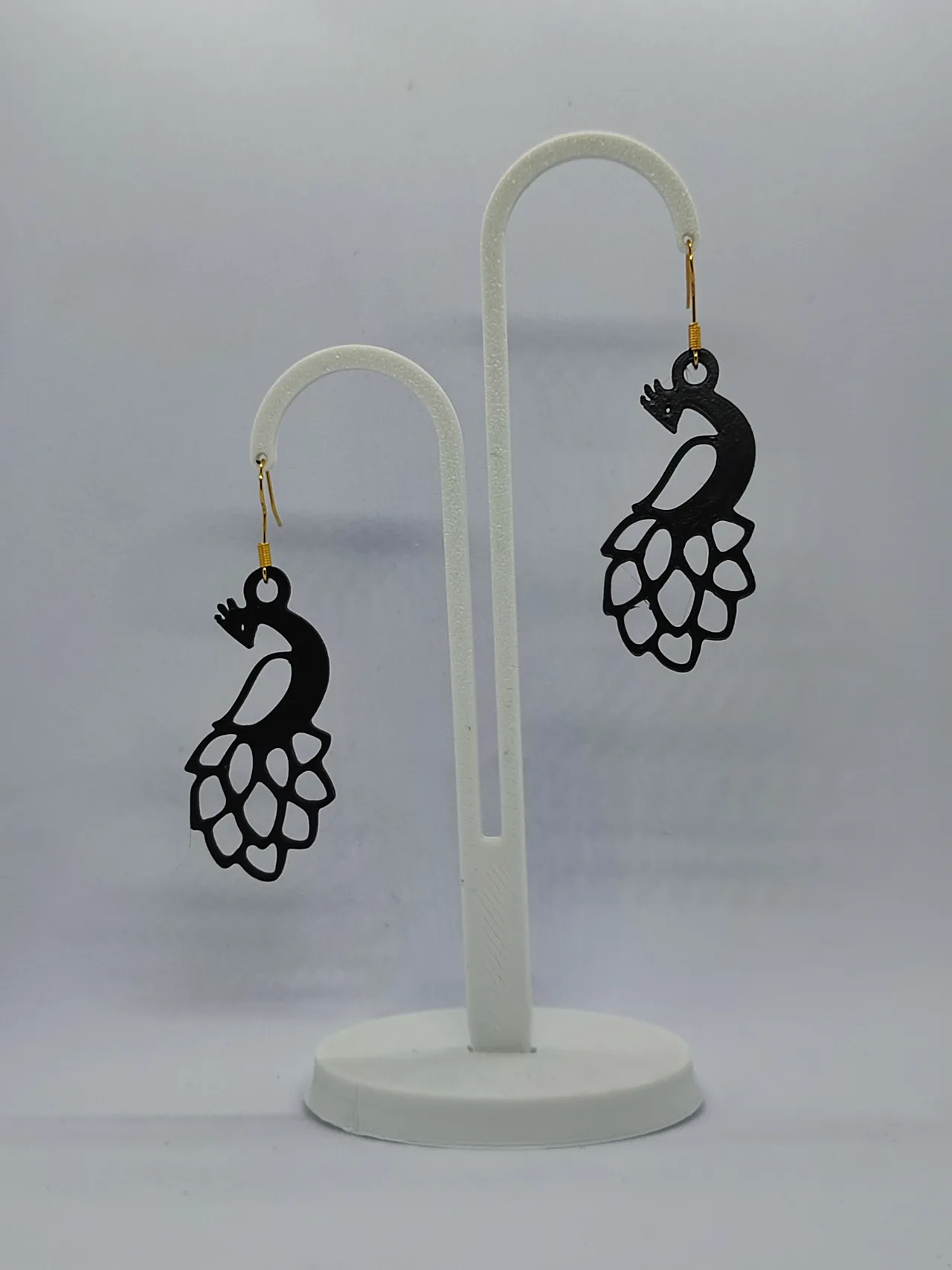 Pendientes Alas de Pavo Real view 2