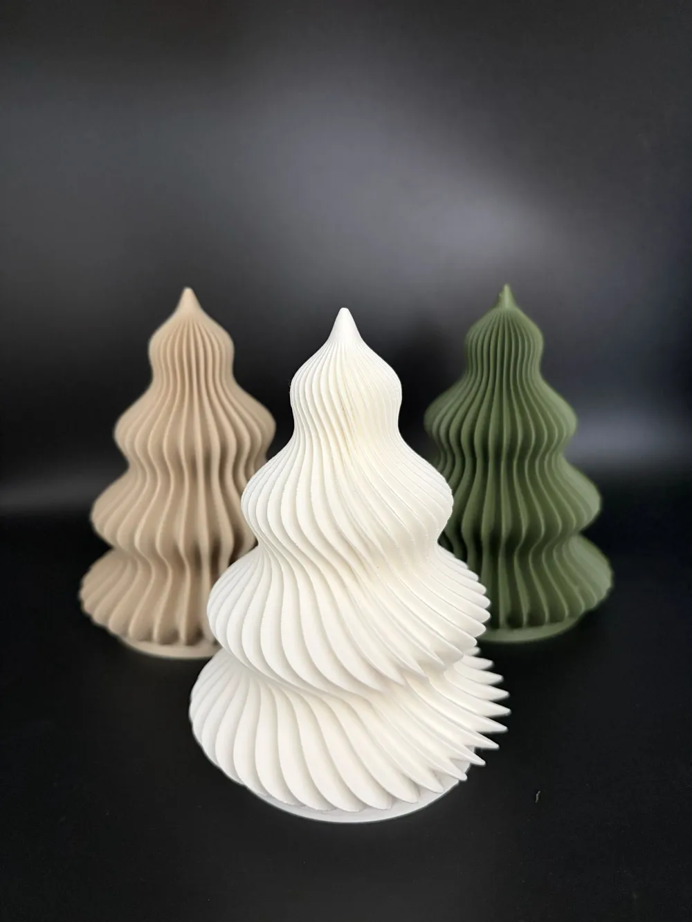 Wave Christmas Tree – 4 Variants - Free 3D Print Model - MakerWorld