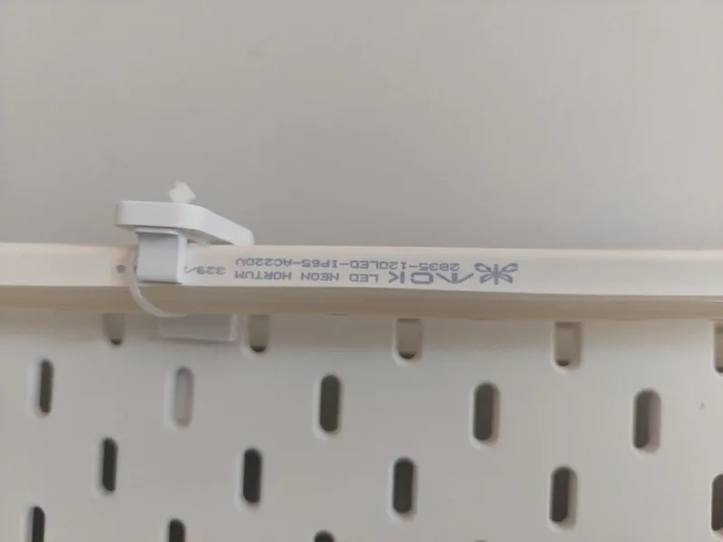 Skadis LED Strip Holder