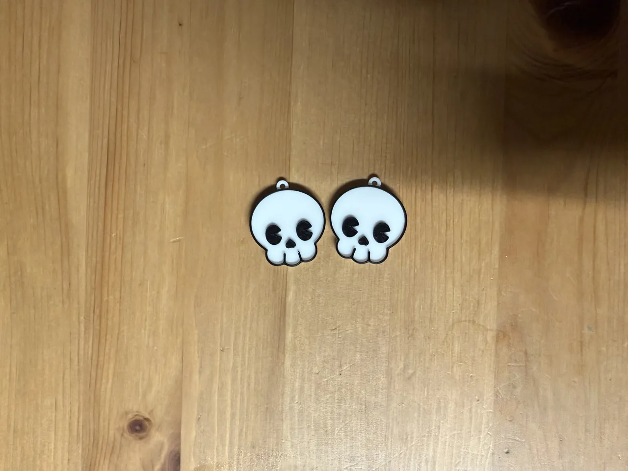 Skull Earrings view 2
