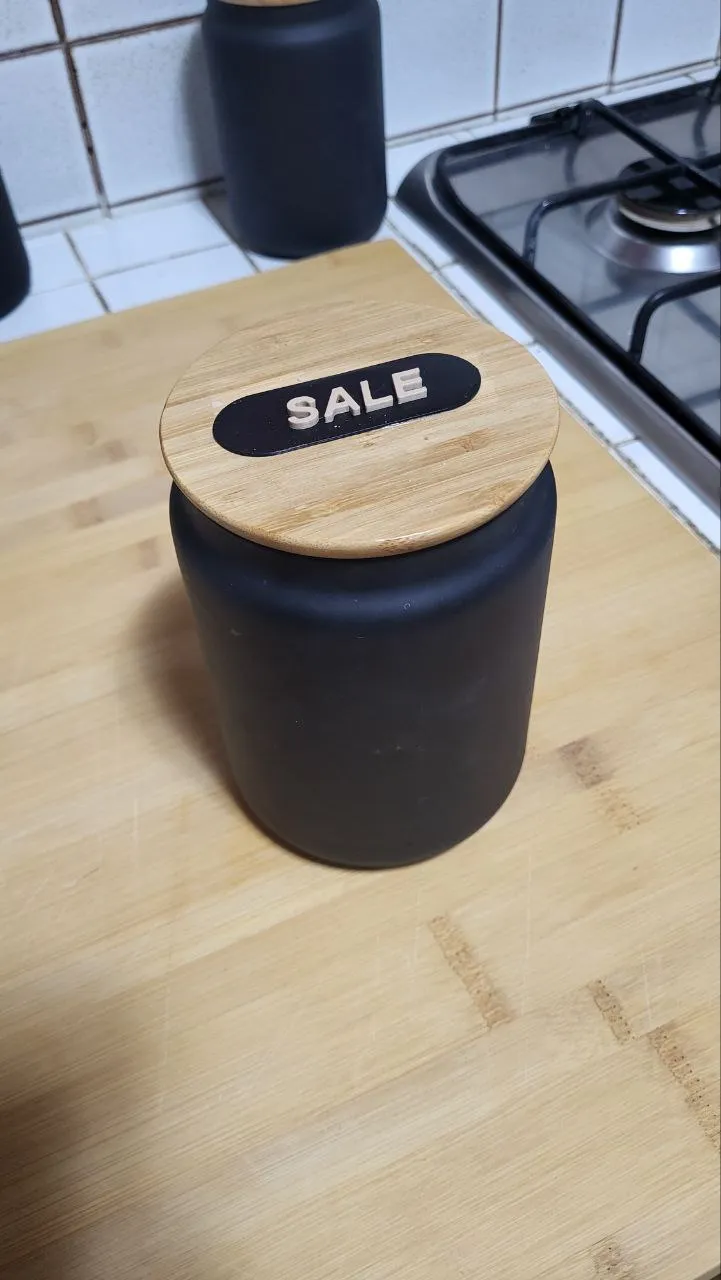 scritta SALE per IKEA EKLATERA